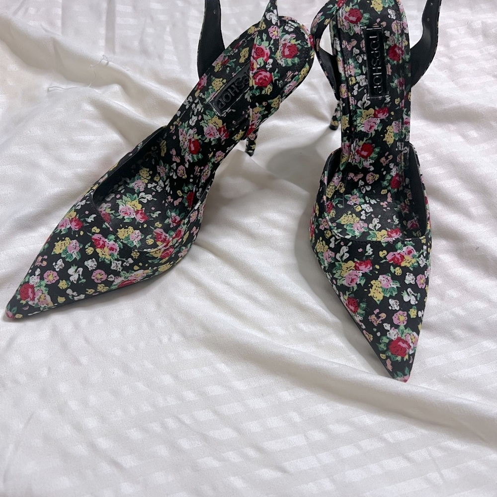Topshop Floral Heel, size 38